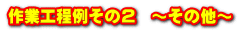 ��ƍH���Ⴛ��2�@�`���̑��`